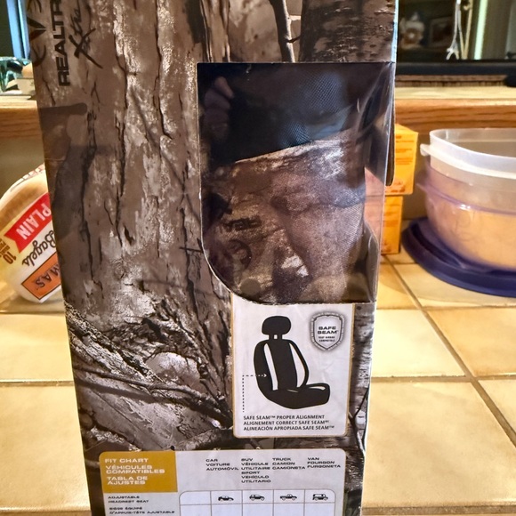 Realtree Xtra Lowback Seat Cover - Picture 2 of 3